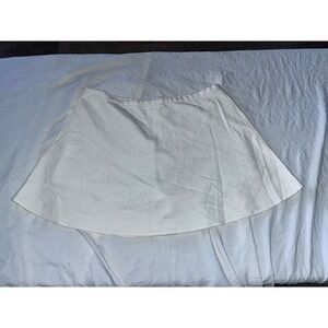J Galt Shanghai White Tennis Skirt Shorts Skirt Pleated Flirty Mini Women